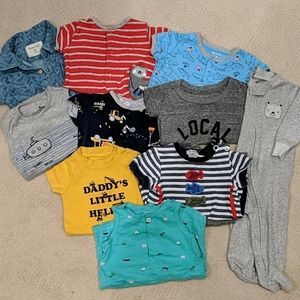 Lot of baby boys spring/summer clothes (6mo)